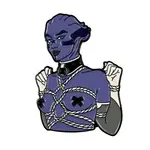 Geeky And Kinky Rope Effect Enamel Pin