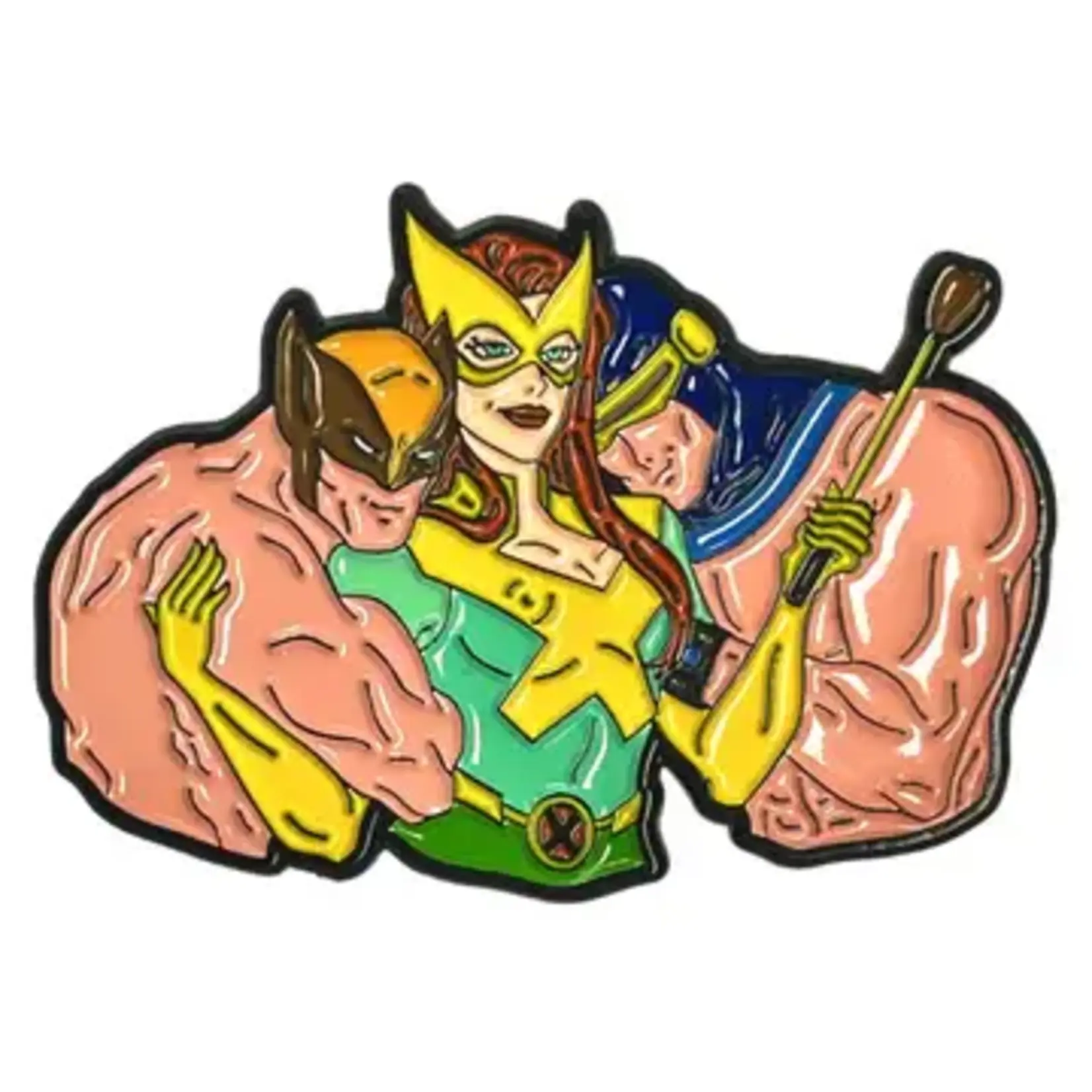 Geeky And Kinky Uncanny Love Enamel Pin