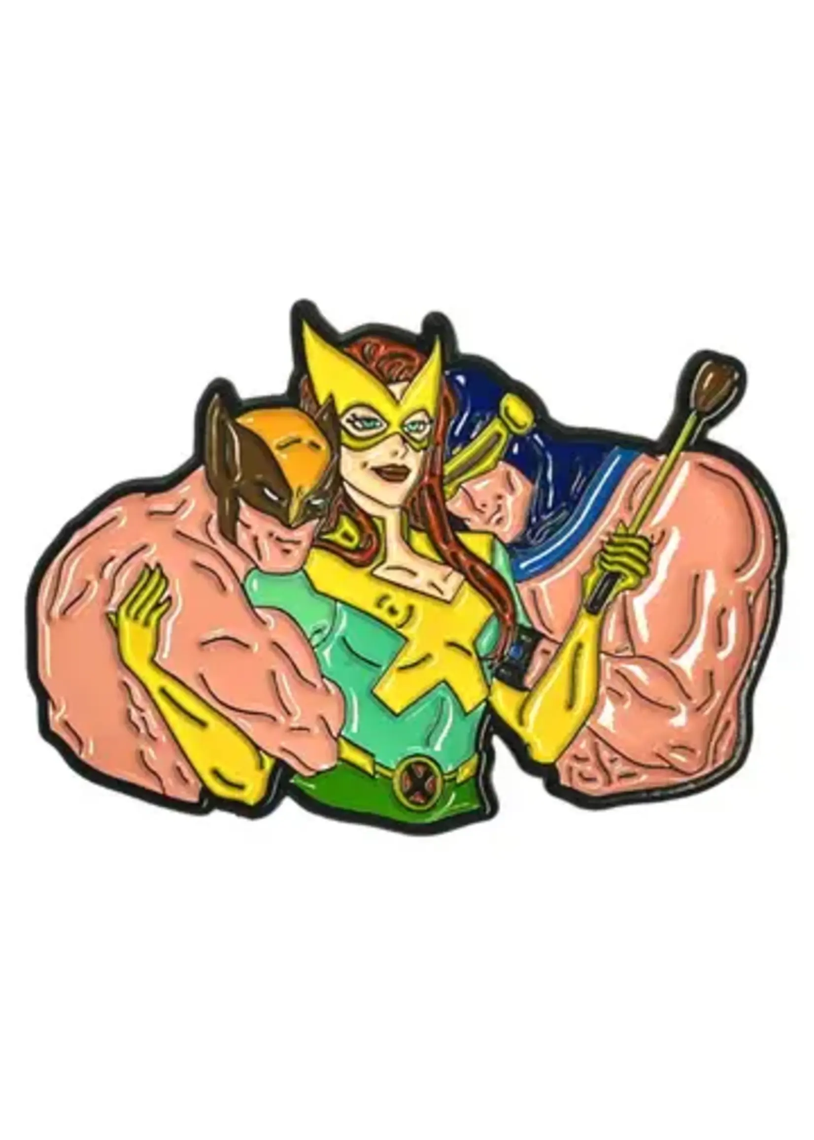 Geeky And Kinky Uncanny Love Enamel Pin