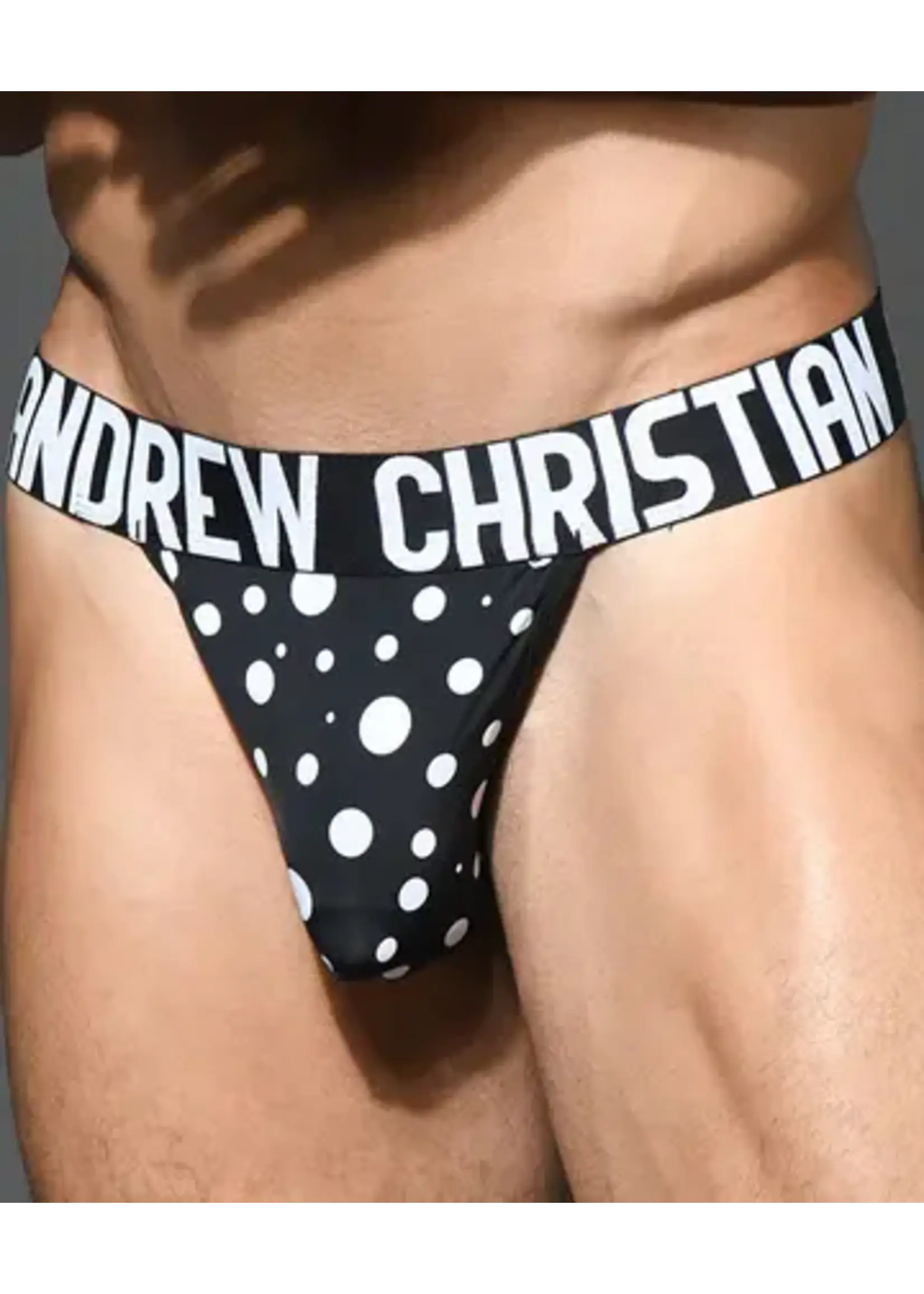 Andrew Christian Polka Dots Thong w/ ALMOST NAKED®