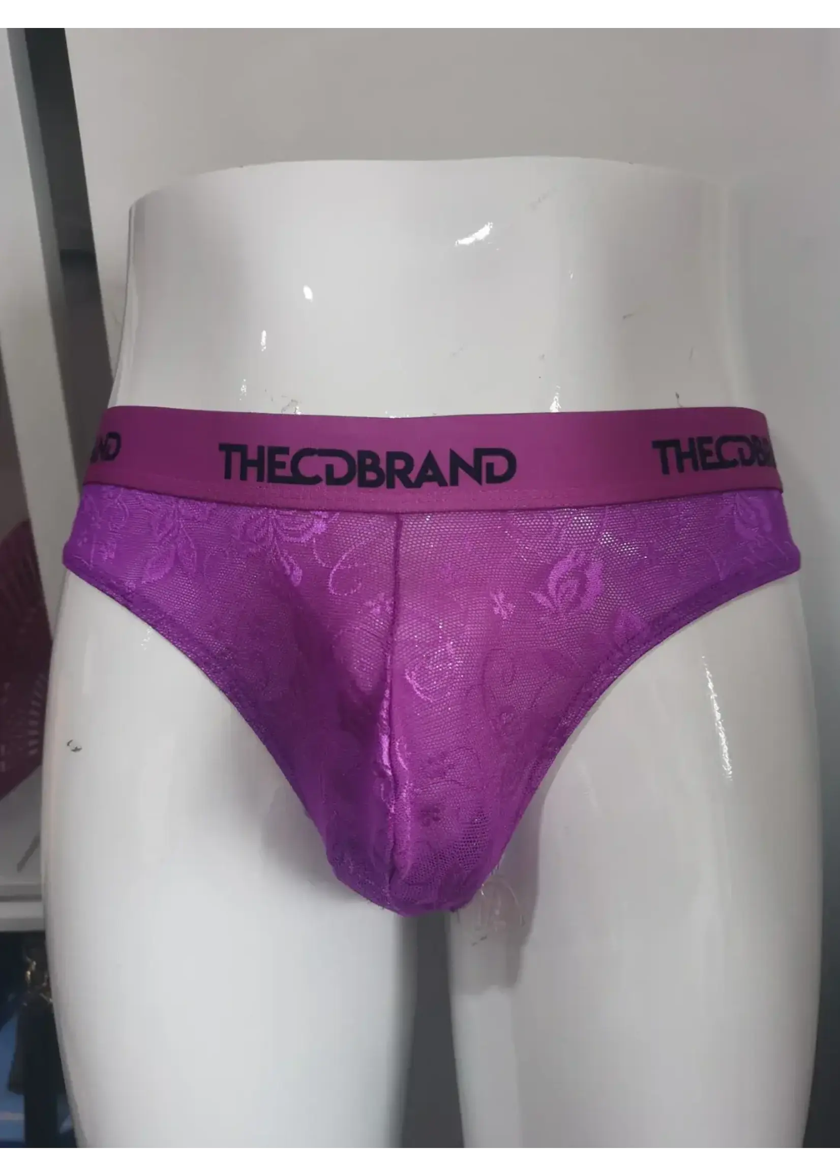 The CD Brand Lace Thong