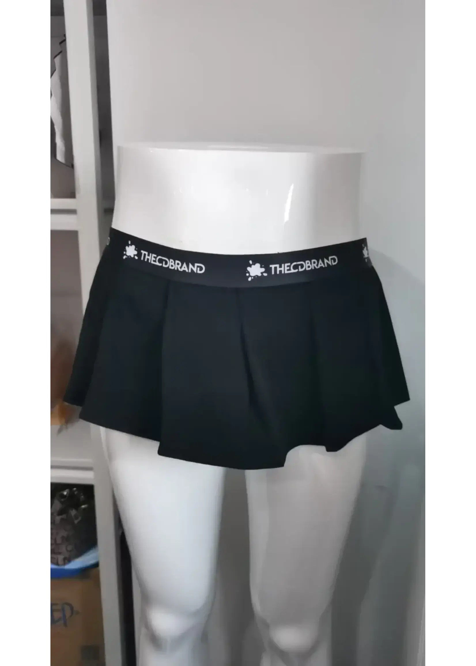 The CD Brand Black Zebra Thong Full Skirt