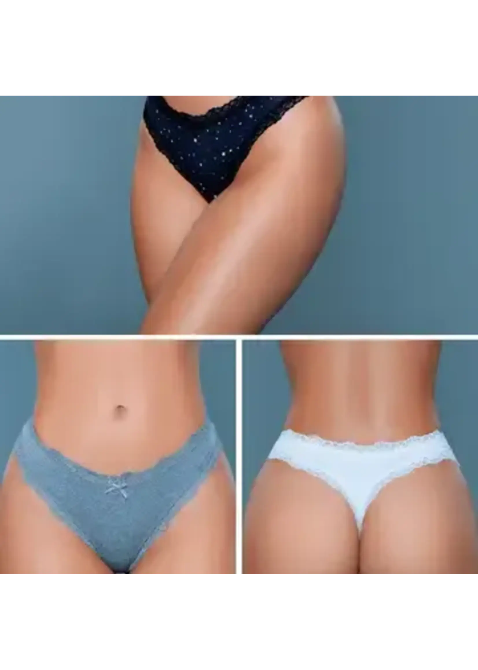 BeWicked 22063PK Jade Thong Pantie