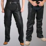 Hot Leathers Lined Leather Chaps