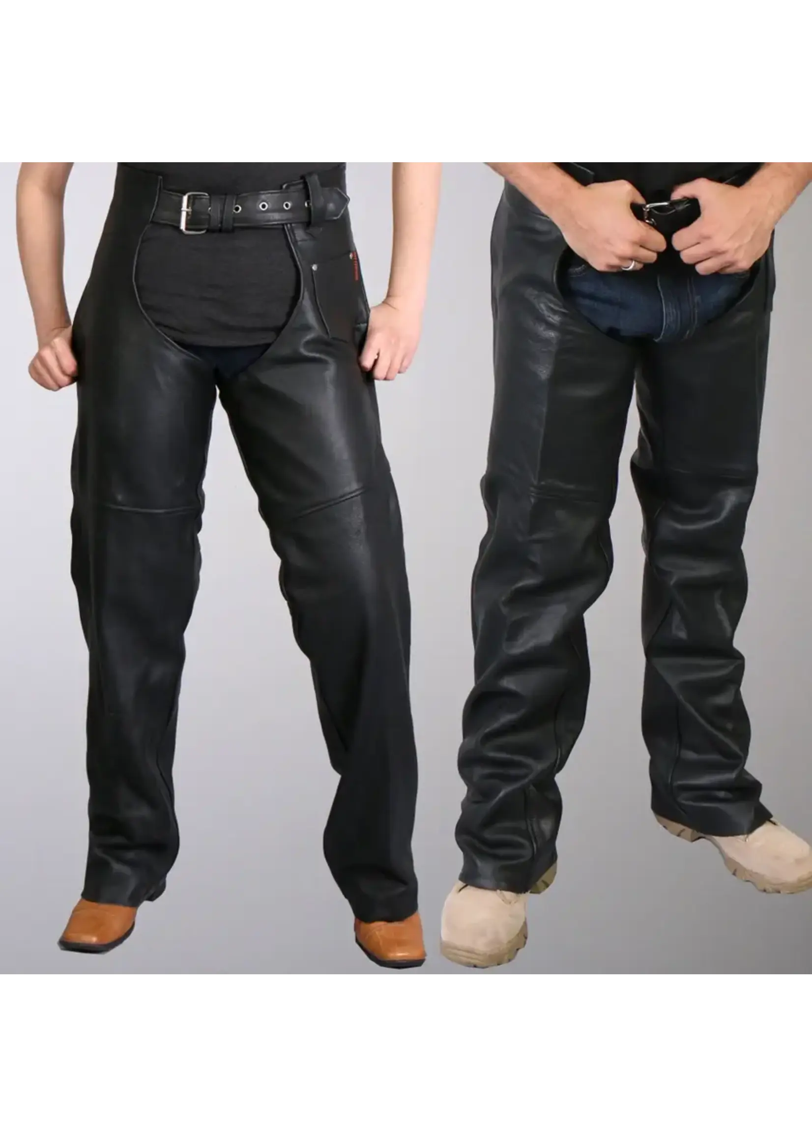Lined Leather Chaps