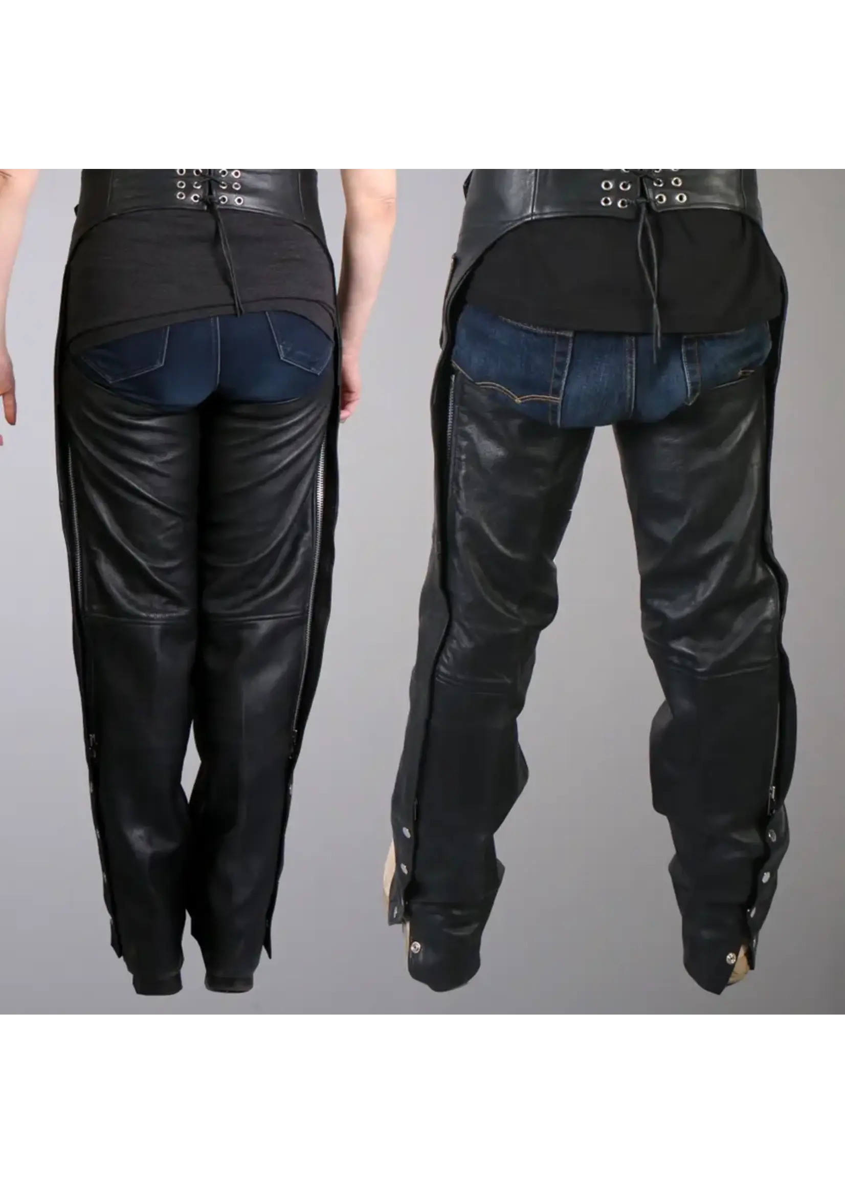 Lined Leather Chaps