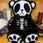 vampirefreaks Grumpy Bones Bear Plush Backpack