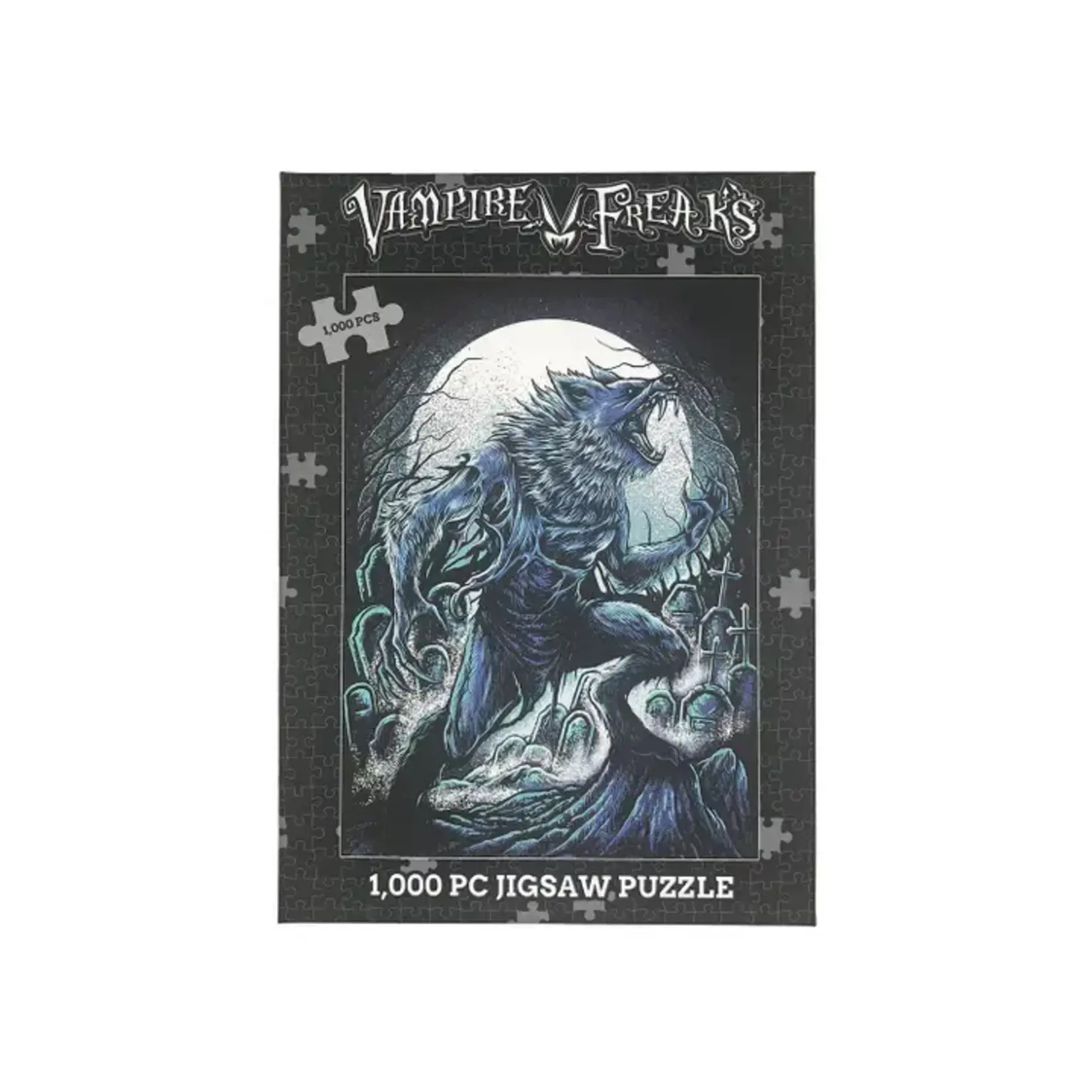 vampirefreaks Blue Blood Werewolf Jigsaw Puzzle