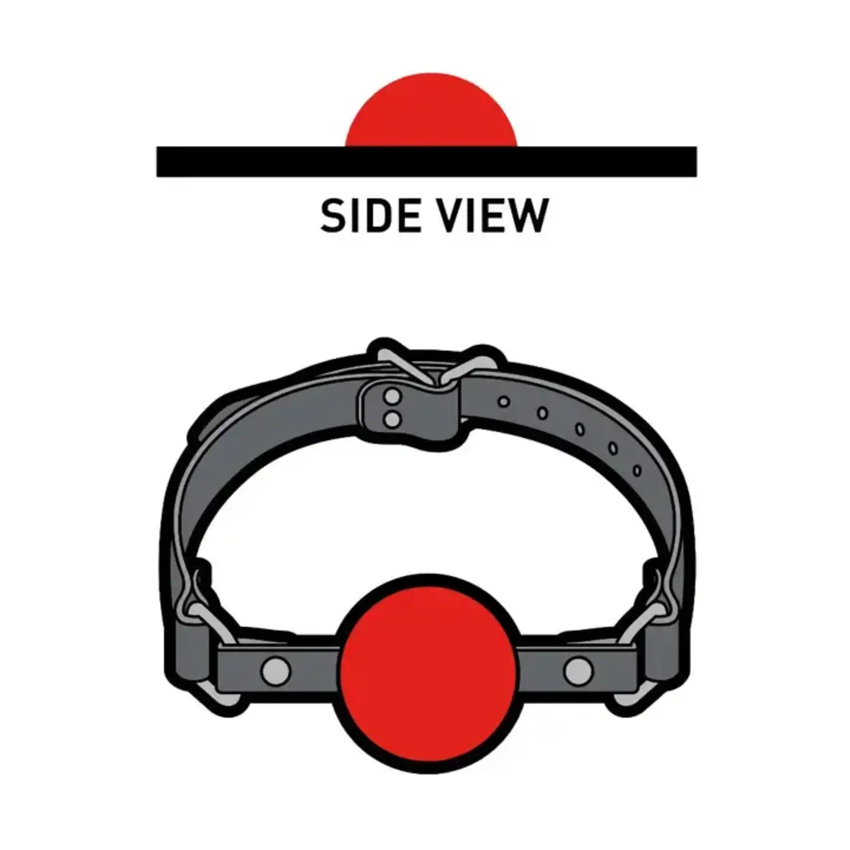 Wood Rocket Products Ball Gag Large