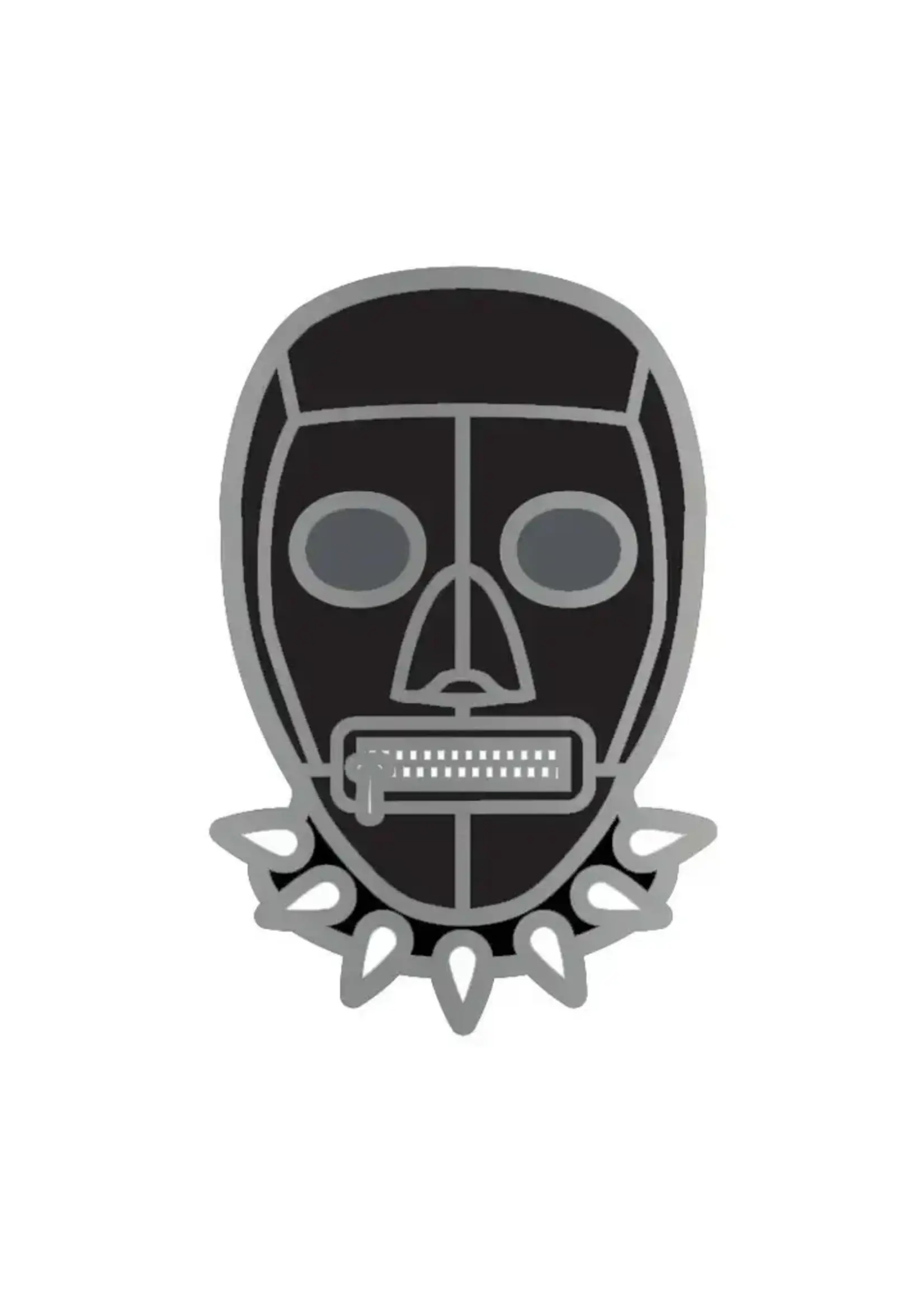 Wood Rocket Products Bondage Mask Black