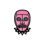 Wood Rocket Products Bondage Mask Pink