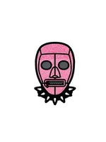 Wood Rocket Products Bondage Mask Pink
