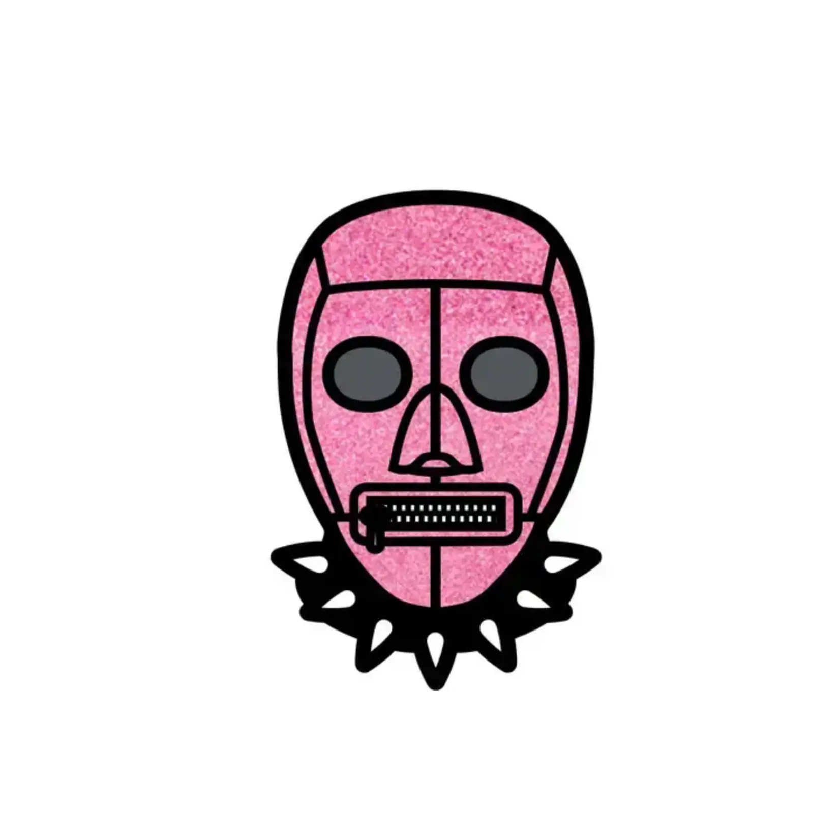 Wood Rocket Products Bondage Mask Pink