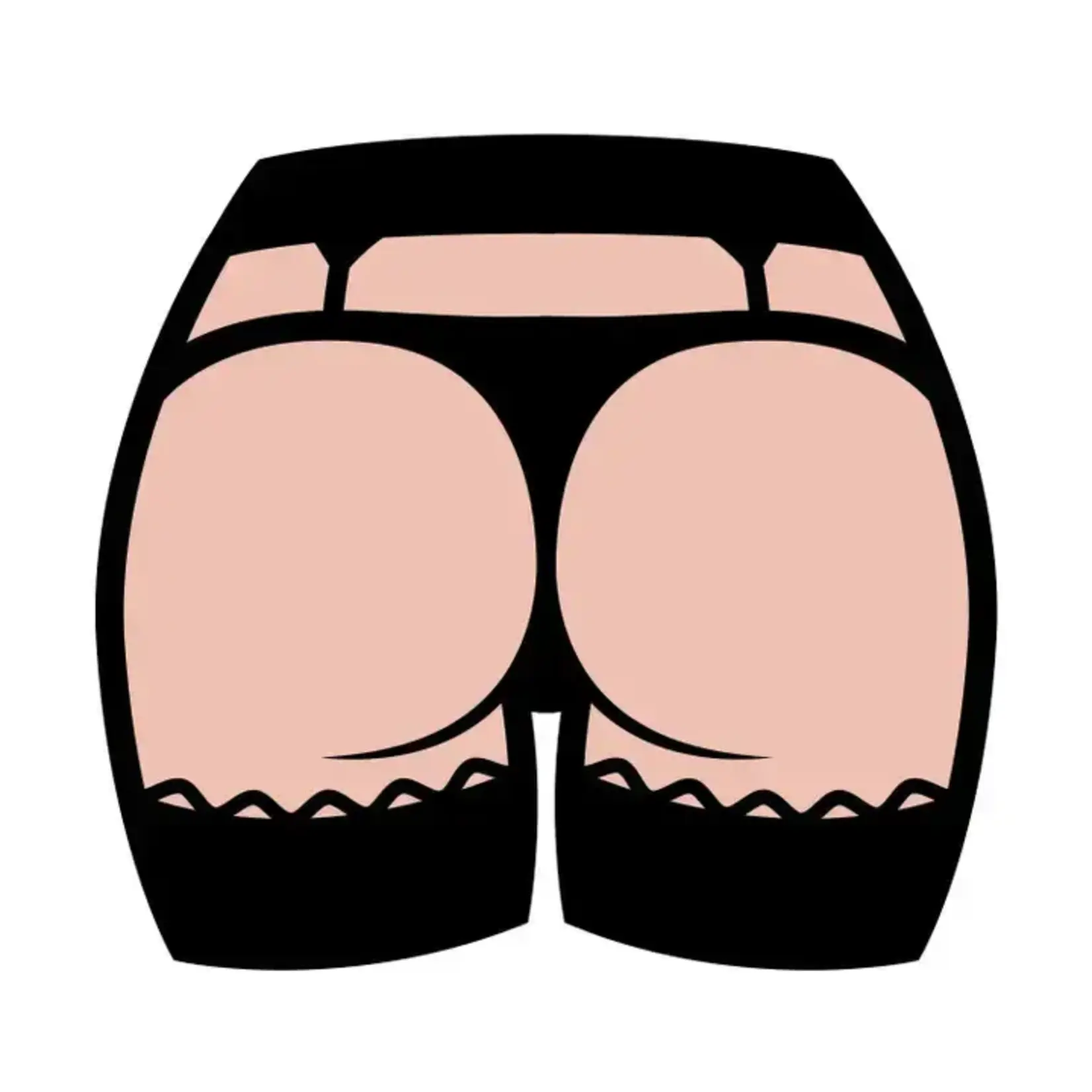 Wood Rocket Products Butt Enamel Pin