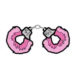 Wood Rocket Products Fuzzy Handcuffs