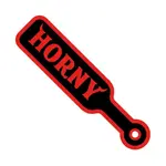 Wood Rocket Products Horny Paddle Enamel Pin