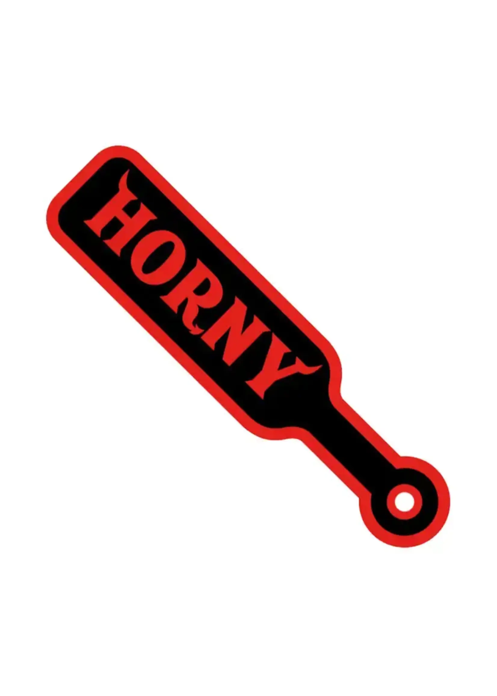 Wood Rocket Products Horny Paddle Enamel Pin
