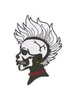 Geeky And Kinky The Skull - Sticker