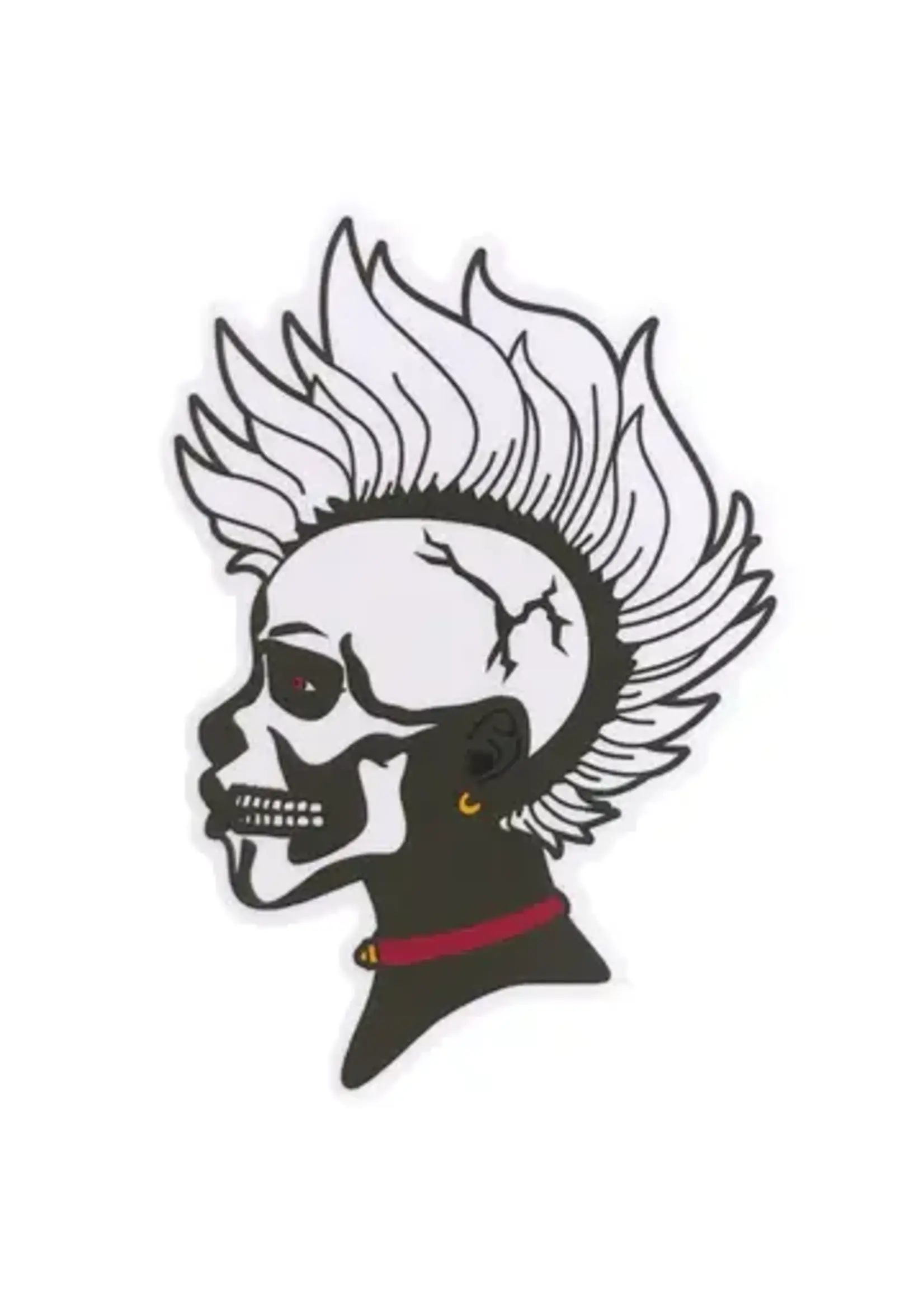 Geeky And Kinky The Skull - Sticker