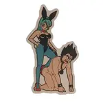 Geeky And Kinky The Bunny And The Prince Sticker
