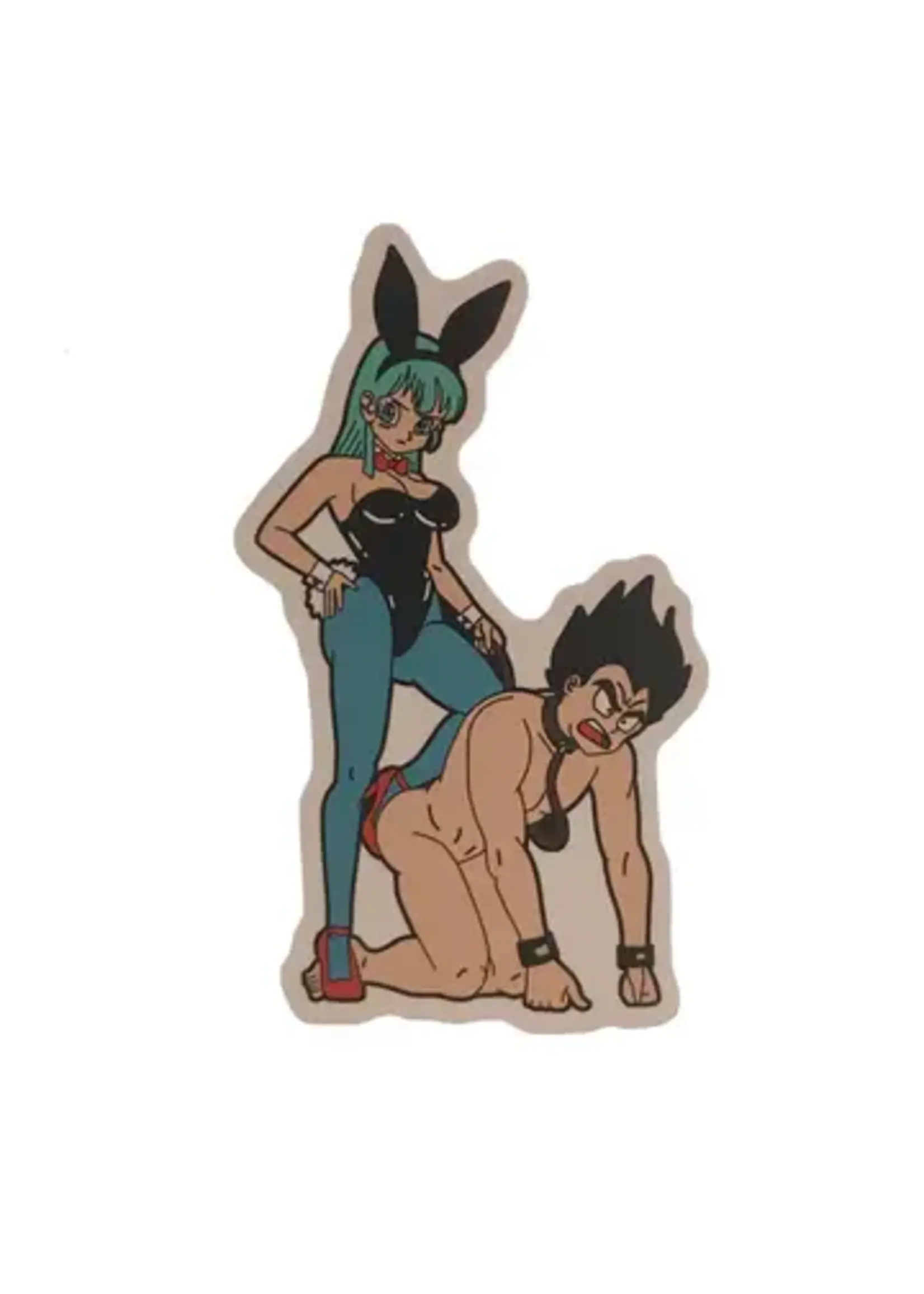 Geeky And Kinky The Bunny And The Prince Sticker