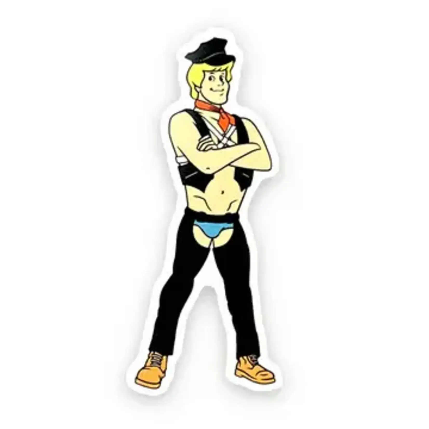 Geeky And Kinky Sir Blonde Guy Sticker