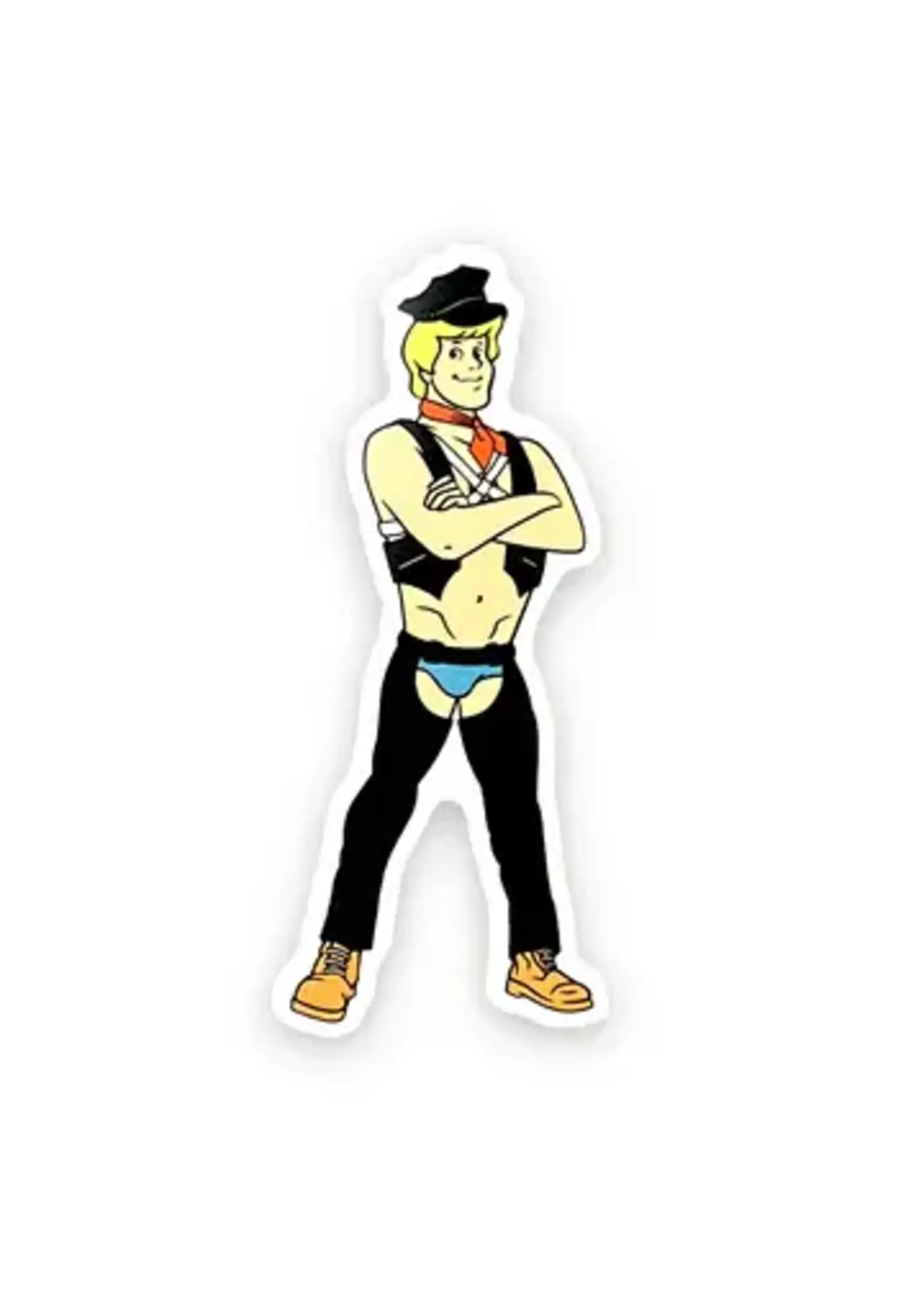 Geeky And Kinky Sir Blonde Guy Sticker
