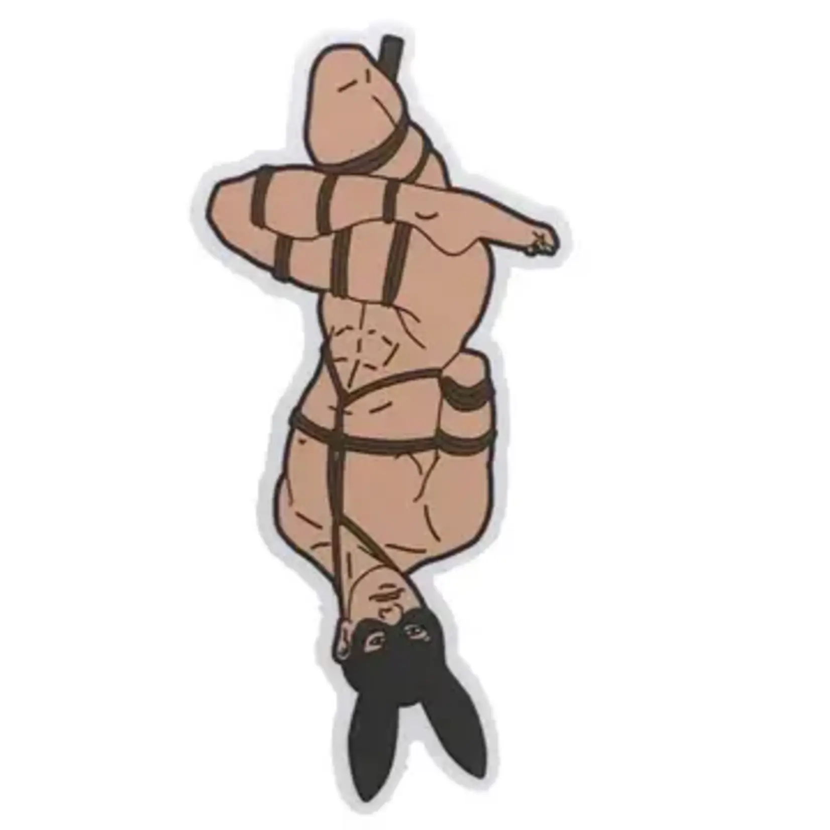 Geeky And Kinky Rope Bunny Luke - Sticker