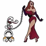 Geeky And Kinky Roger And Me - Sticker