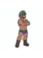 Geeky And Kinky Mustache Bro Sticker