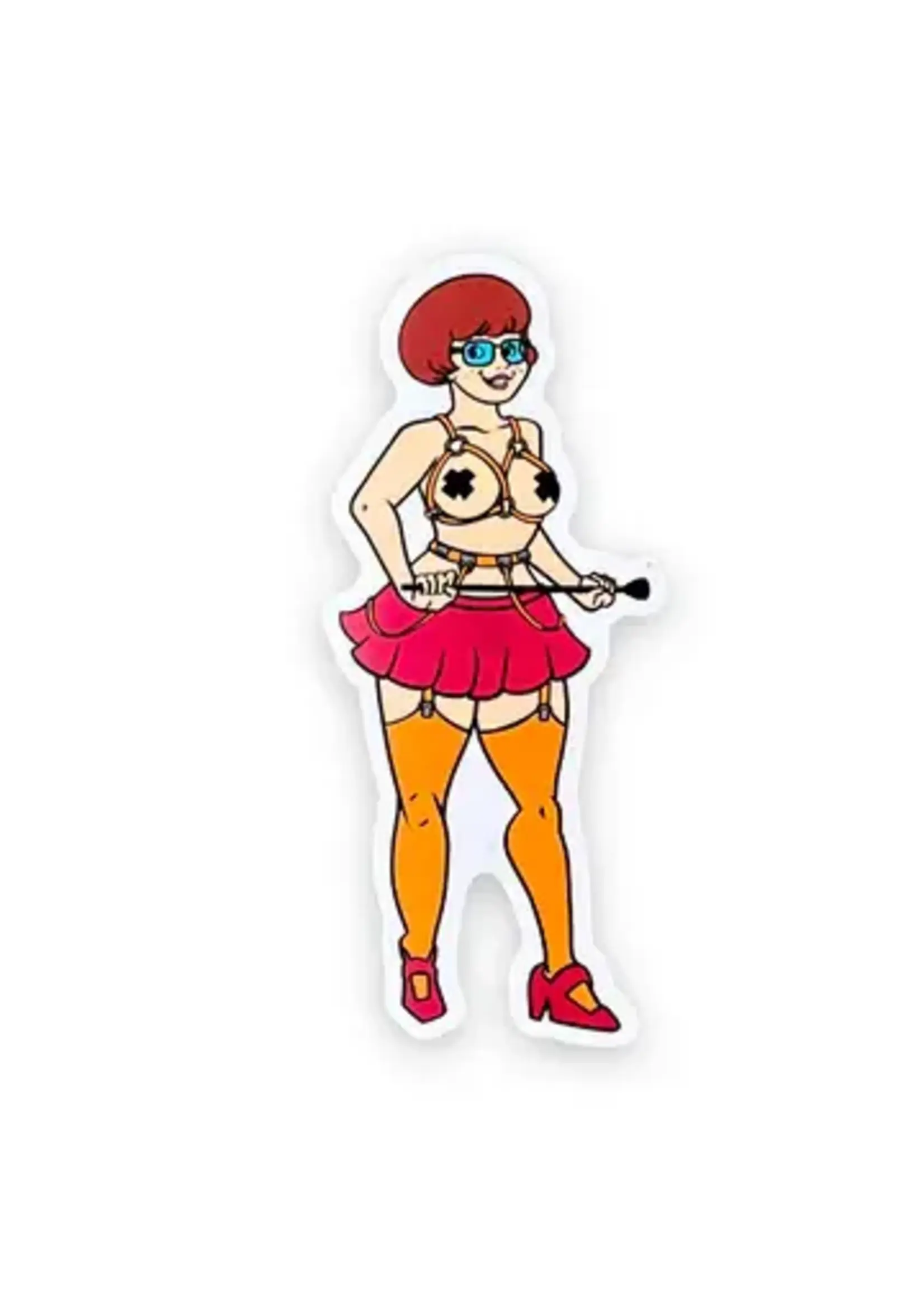 Geeky And Kinky Mistress Nerdy Girl Sticker