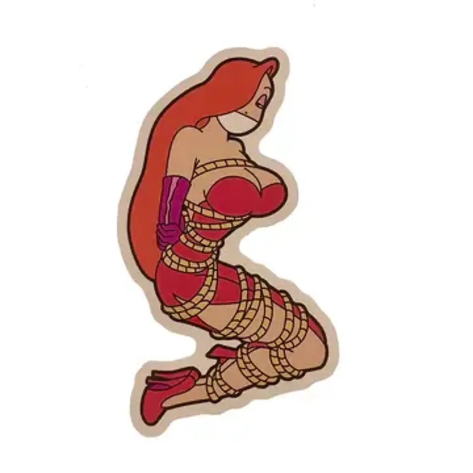 Geeky And Kinky Miss Jess Sticker