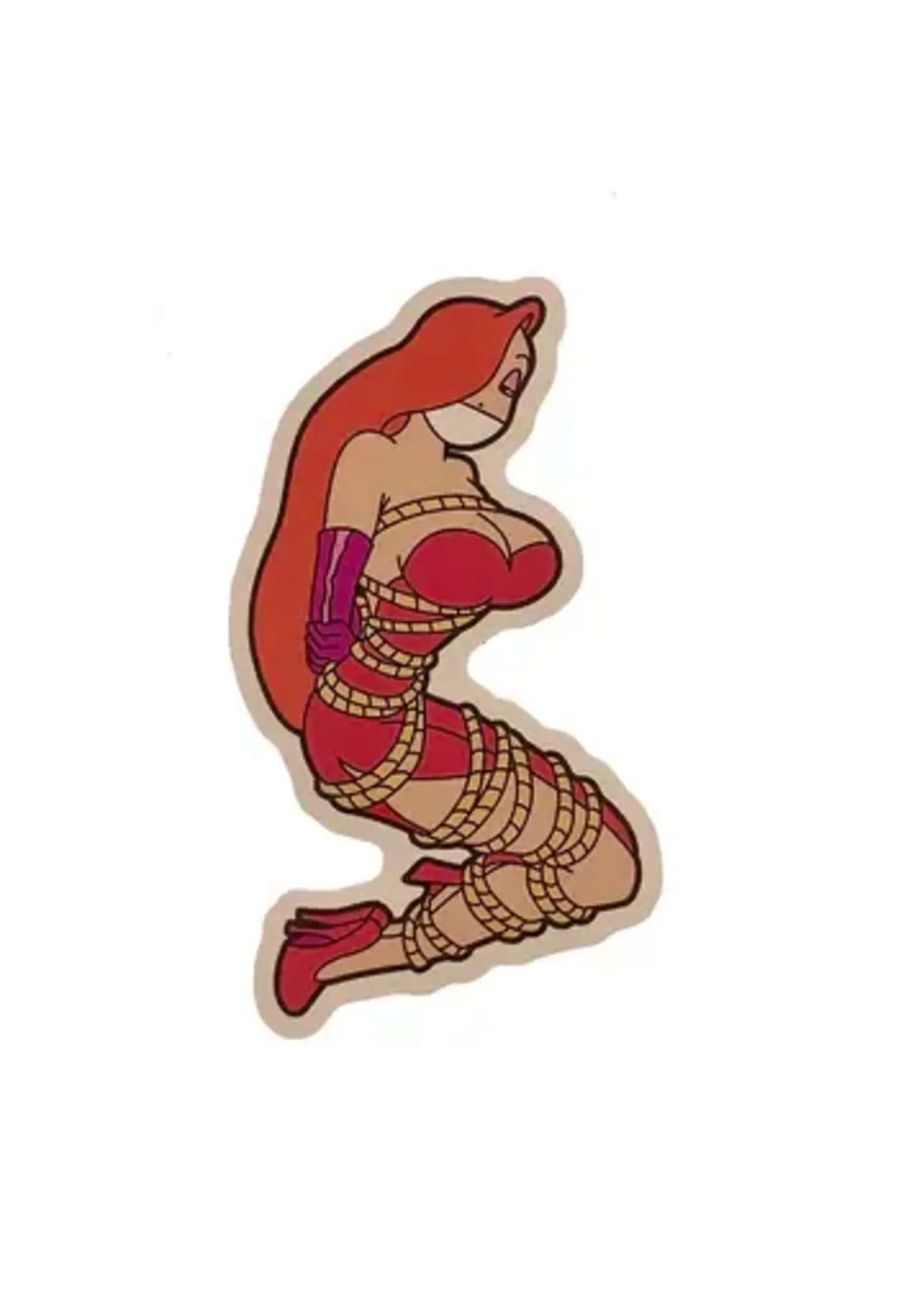 Geeky And Kinky Miss Jess Sticker