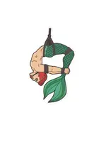 Geeky And Kinky Merman Sticker