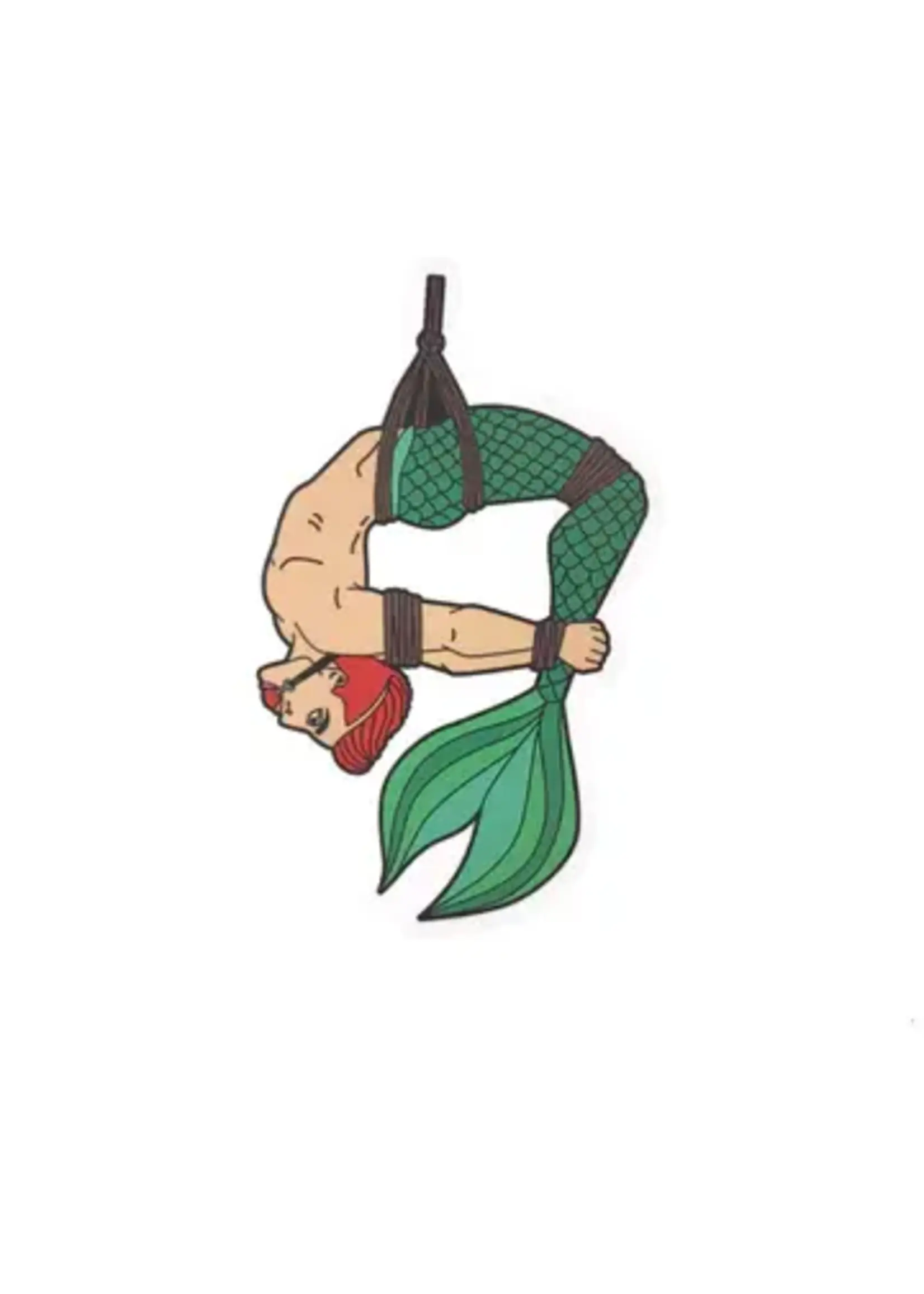 Geeky And Kinky Merman Sticker