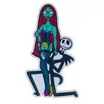 Geeky And Kinky Halloween King and Queen Sticker