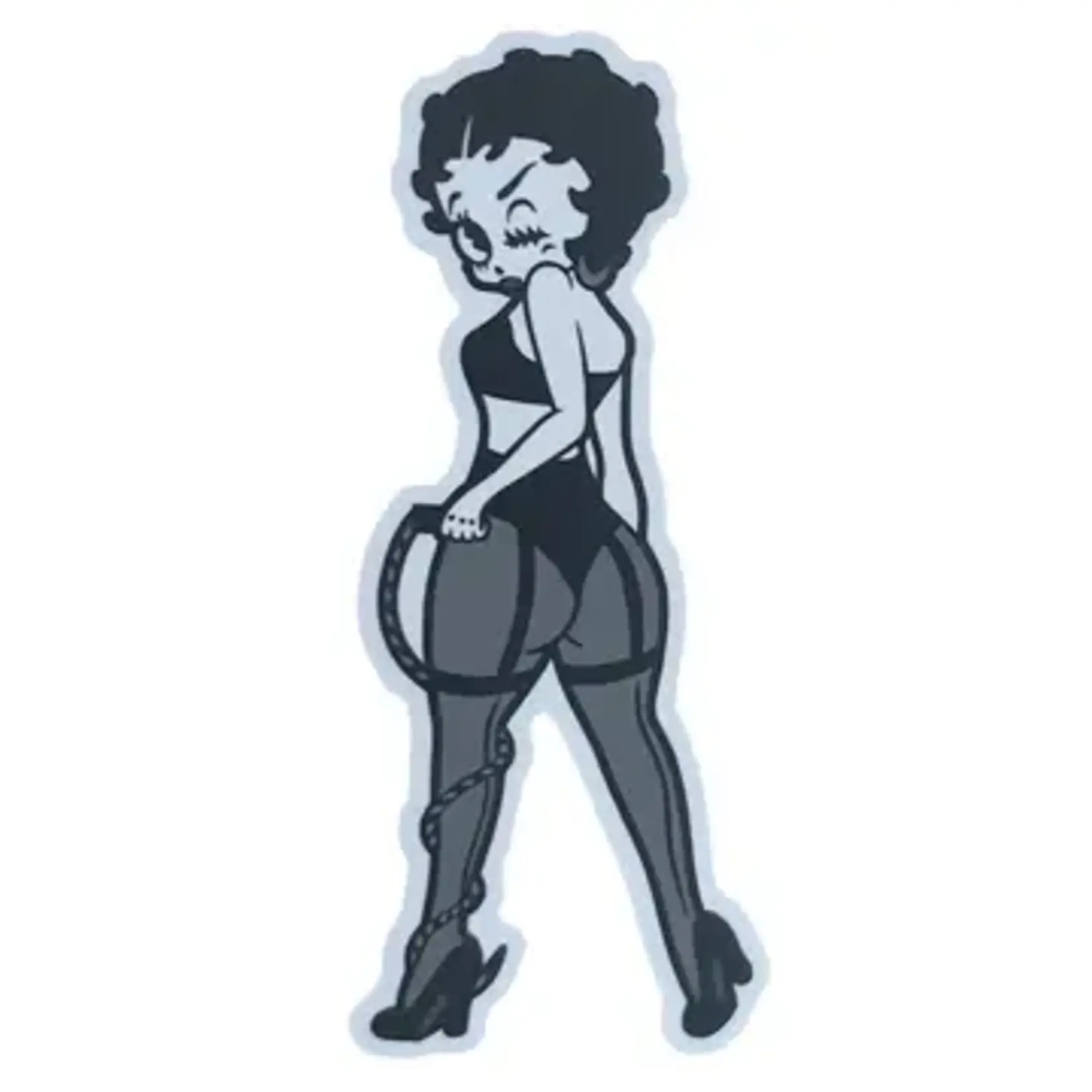 Geeky And Kinky Cartoon Mistress - Sticker
