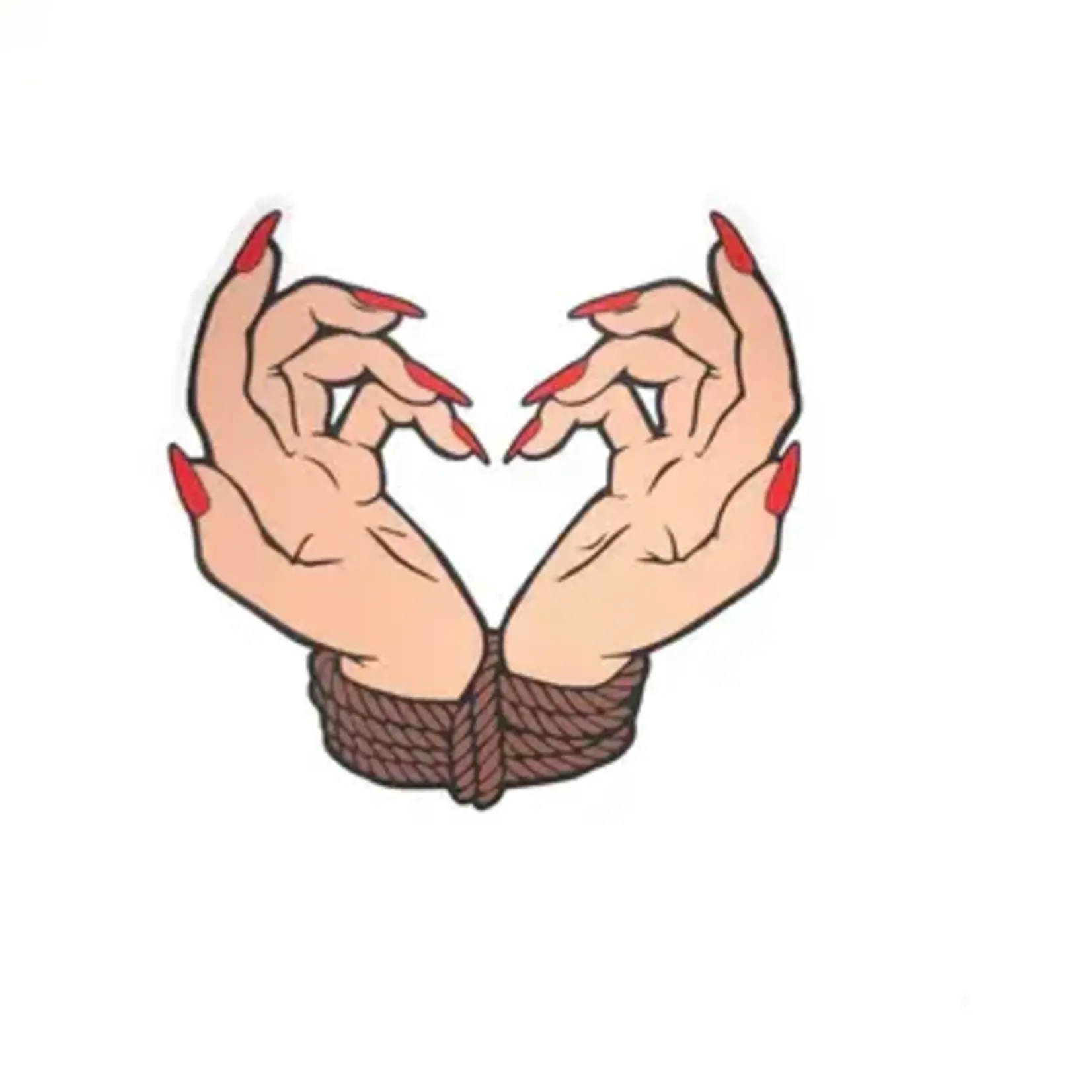 Geeky And Kinky Bound By Love Sticker