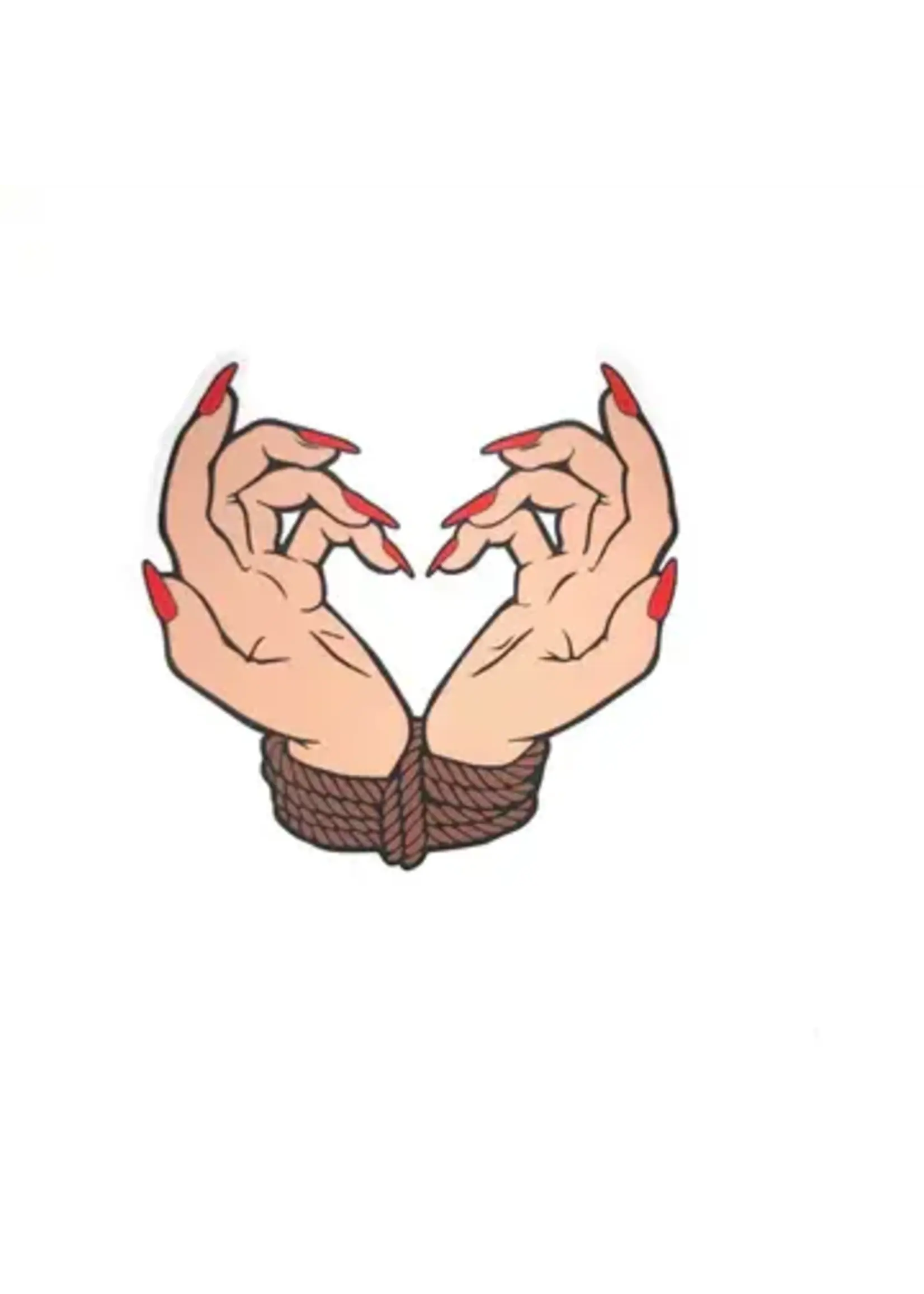 Geeky And Kinky Bound By Love Sticker