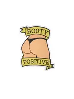 Geeky And Kinky Booty Positive Vanilla Sticker
