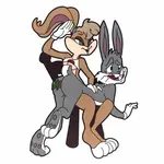 Geeky And Kinky Bad Bunny - Sticker