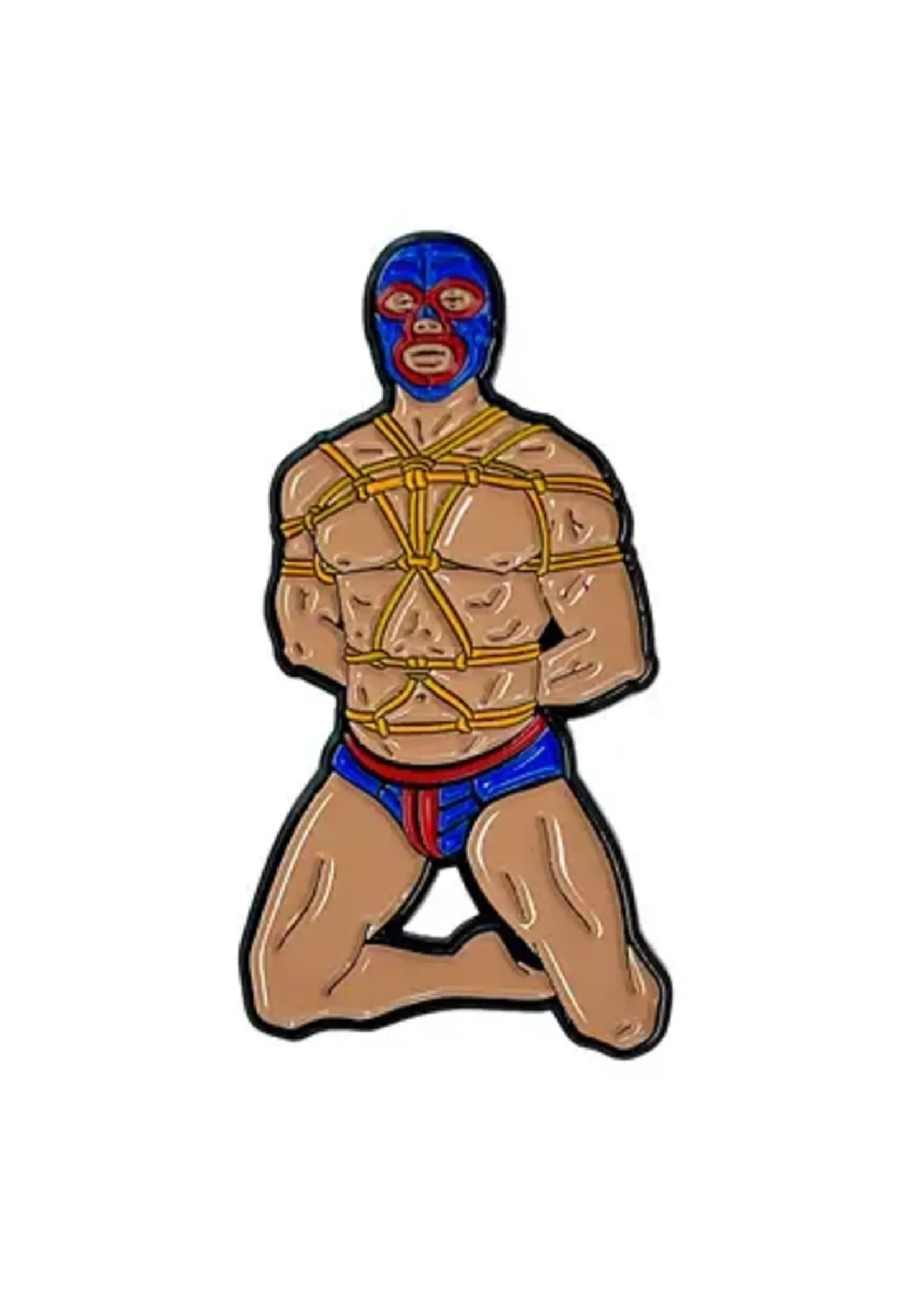 Geeky And Kinky EL Pervertido Enamel Pin