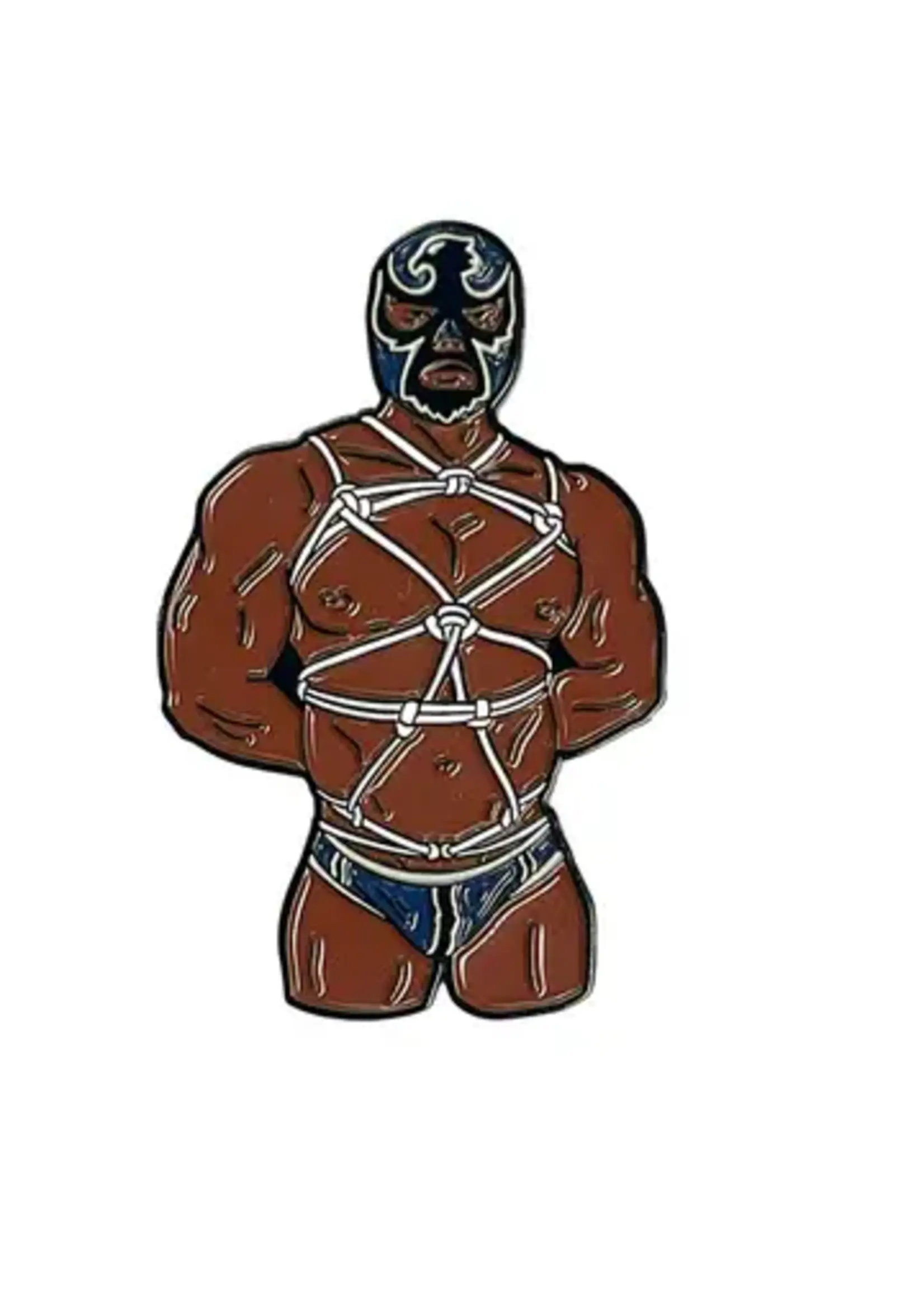 Geeky And Kinky El Kinko Enamel Pin