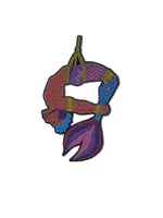 Geeky And Kinky Merman - V2 (Blue Tail) Enamel Pin
