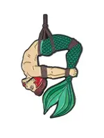 Geeky And Kinky Merman (Red) Enamel Pin 44