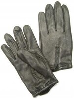 Napa Gloves Deerskin Shortcut Fleece Lined Zipper