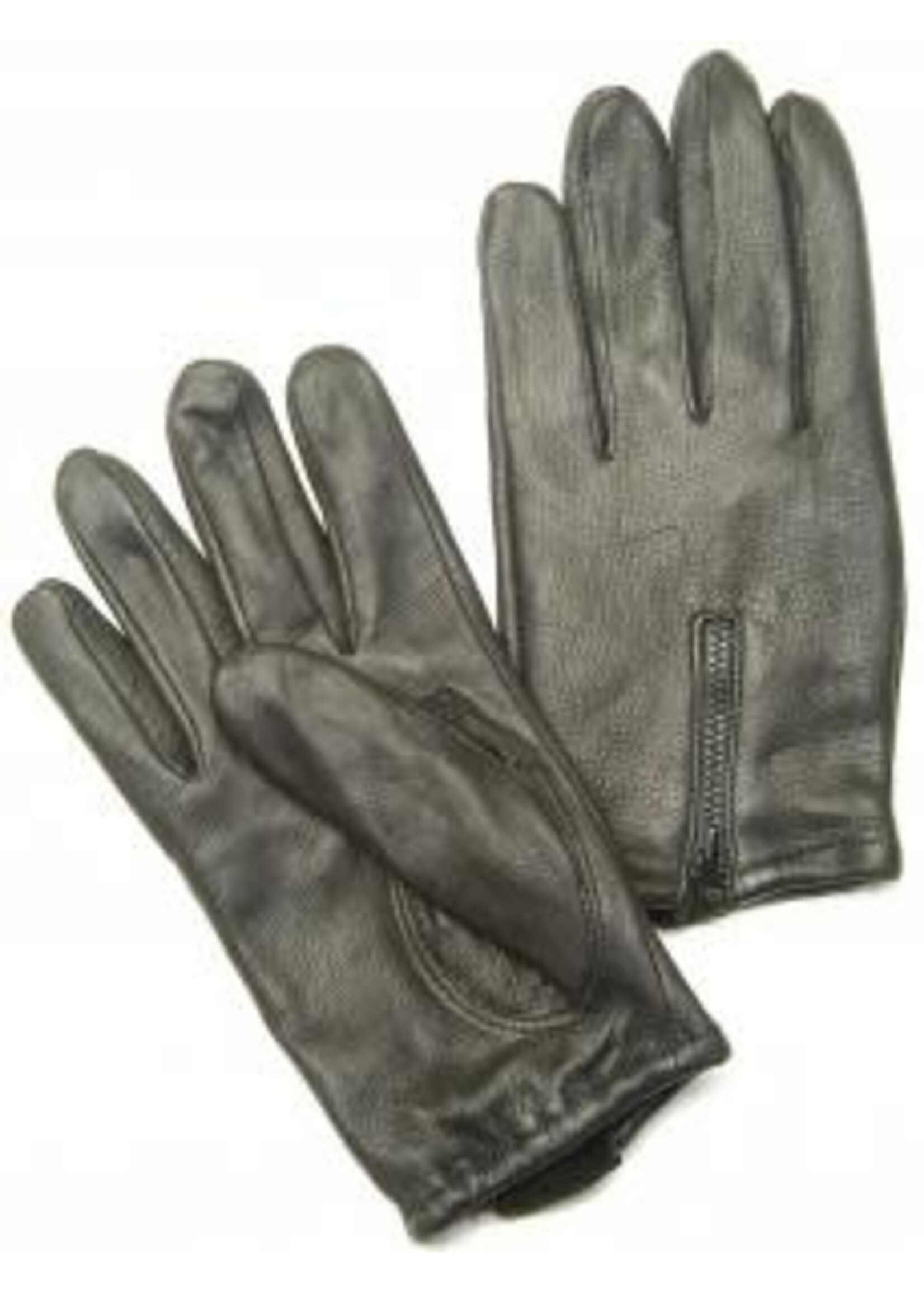 Napa Gloves Deerskin Shortcut Fleece Lined Zipper