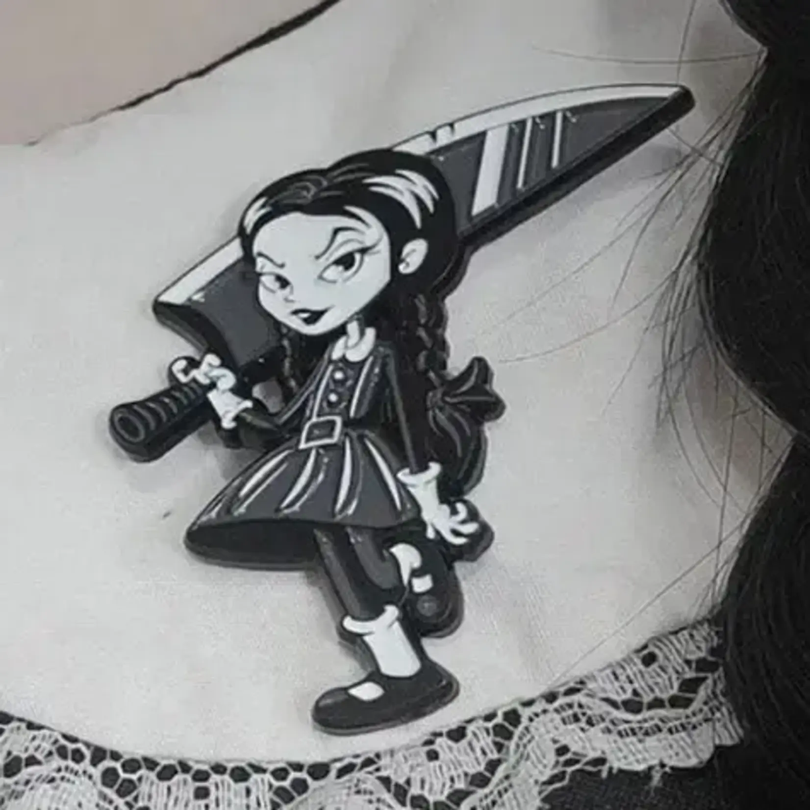 vampirefreaks Death's Darling Enamel Pin