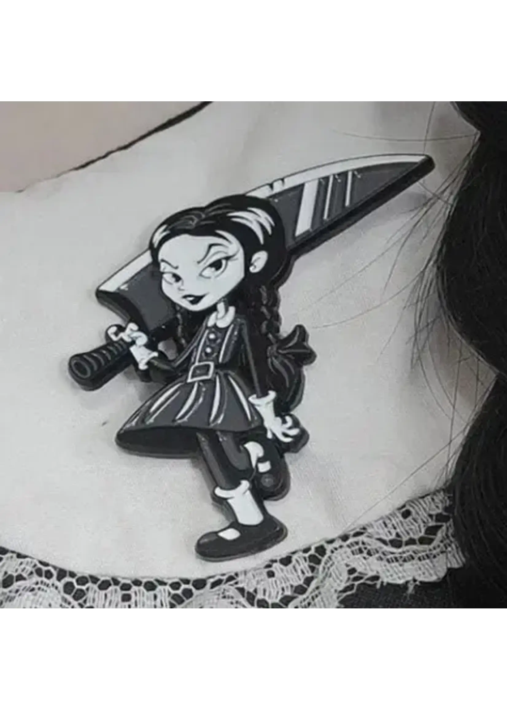 vampirefreaks Death's Darling Enamel Pin
