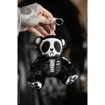 vampirefreaks Grumpy Bones Bear Plush Keychain